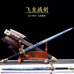 Sword Warriors Sword Hard Sword Town House Sword Integrated Forging Labor Tattoo High Manganese Sword Sword