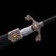 Western Sword Spring Steel forging Sword Flying Dragon Knight Swords and Snake Black Sword Long Western Sword Spring Steel forging Sword Flying Dragon Knight Swords and Snake Black Sword Long