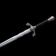 Western Sword Spring Steel forging Sword Flying Dragon Knight Swords and Snake Black Sword Long Western Sword Spring Steel forging Sword Flying Dragon Knight Swords and Snake Black Sword Long