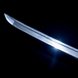katana 130 Pioneer Damascus steel