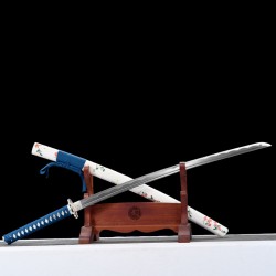 katana 127 Lily of the Valley Medium Carbon Steel