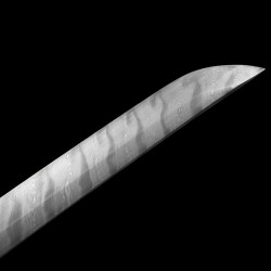 katana 126 Evil God Damascus steel