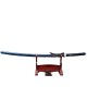 katana 118 blue dazzle lengthen high carbon steel 100-202