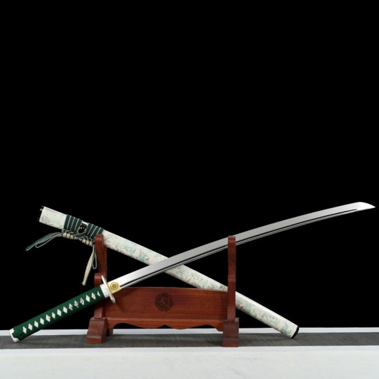 katana 131 Bamboo. Mirror Knife high manganese steel