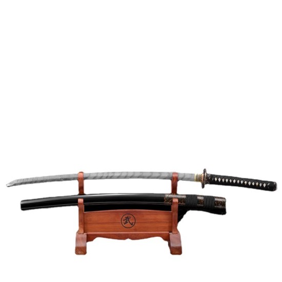 katana 126 Evil God Damascus steel