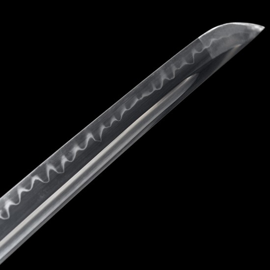 katana 114 Long Samurai Sword (Black) T10 steel 100-202