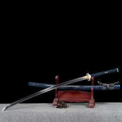 katana 118 blue dazzle lengthen high carbon steel 100-202