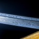 katana 130 Pioneer Damascus steel