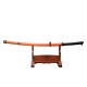Longquan City Sword 50#Steel forging Retro and other proportions to make long Japanese-style imitation sword command knife 376-432