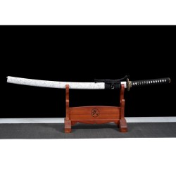 Longquan City Sword Hundred Refined Labor Folding Forging Japanese-style Imitation Knife Long Director Cold Weapon 376-432