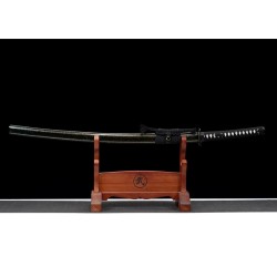 Longquan City Sword Hundred Refine Tattipure Handmade Handmade Baked Blue Long Japanese Film Aquatta Directors 376-432