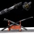 Longquan Sword Retro Spring Steel for Forging Black Single Glot Long Japanese Film Candidates 376-432