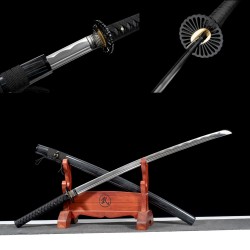 Genuine Longquan City Sword Film and Television Prudes Carbon Steel Forging Long Japanese-style Imitation Sword Command 376-432