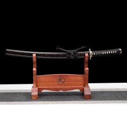 Longquan City Sword and Bai Steel Folding Forging Turbus Blade Blade Mid-style Japanese imitation knife command 376-432