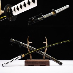 Longquan sword retro manganese steel forging special crafts, vehicle all-in-one long command knife 376-432
