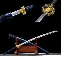 Genuine Longquan City Sword Carbon Steel forging Long-style Japanese-style imitation knife command knife shooting with cold weapon 376-432