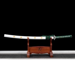 Genuine Longquan City, sword manganese steel forging mirror long Japanese imitation sword command knife cold weapon 376-432