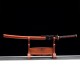Longquan City, sword manganese steel forging, grinding grinding white double-line refined pure copper knife, long commander 376-432
