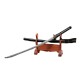 Genuine Longquan City Sword Bai Lian Different Steel Forging Twisting Pattern Retro Japanese Film Corporation Command Sword 376-432