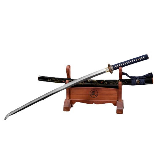 Longquan City Sword Master-made handmade self-made thousand-layer steel forging Japanese imitation sword command sword 376-432