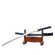Genuine Longquan City Sword Carbon Steel forging Long-style Japanese-style imitation knife command knife shooting with cold weapon 376-432