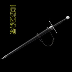Western sword 014 four-sided sword high manganese steel
