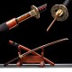 Longquan City, sword manganese steel forging, grinding grinding white double-line refined pure copper knife, long commander 376-432