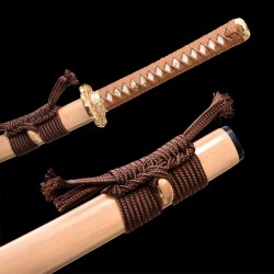 Factory wholesale Longquan City Sword Bai Fine Fat Tattipure Forging Long Japanese Film Corporation Command Knife 376-432