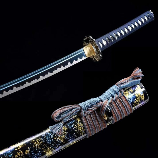 Foreign trade explosion recommended film and television props, high manganese steel pattern steel forging Japanese imitation knife command knife 376-432