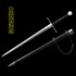 Western sword 014 four-sided sword high manganese steel