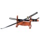 Longquan City Sword T10 Steel forging Blade Blade Blade Flame Pure Copper Mirror Mirror grinding long model command knife 376-432