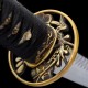 Longquan City Sword Hundred Refined Labor Tattoo Drinks Pure Copper Settles Short Japanese Knife Command 376-432