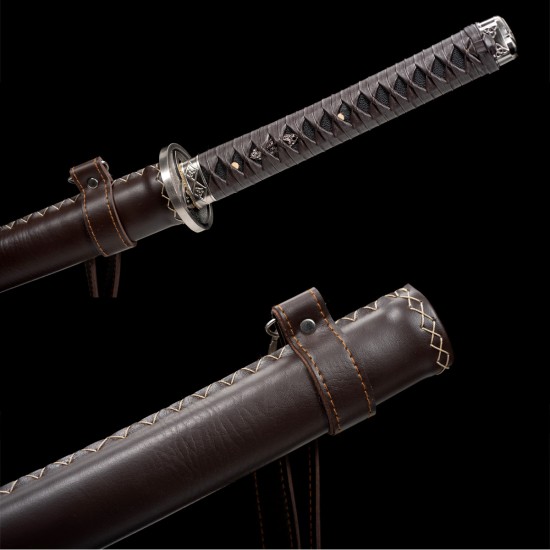 Longquan City Sword and Manganese Steel for Forging Black Back-back long-style Japanese-style imitation sword command knife cold weapon 376-432 Longquan City Sword and Manganese Steel for Forging Black Back-back long-style Japanese-style imitation sword command knife cold weapon 376-432