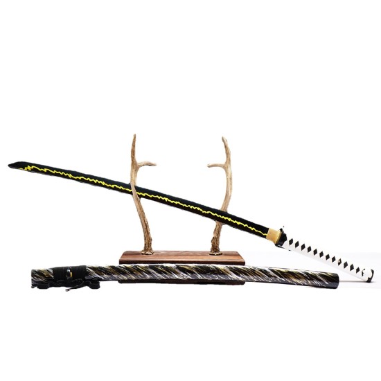 Longquan sword retro manganese steel forging special crafts, vehicle all-in-one long command knife 376-432