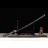 Longquan City Sword Movie Taoist Doomsses Zombie Knife Manganese Steel for Forging High-temperature Baked Purple Command 376-432