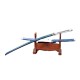 Longquan City Sword High Manganese Steel Printing Blue Printing Japanese Film Corporation Command Sword Cold Weapons 376-432