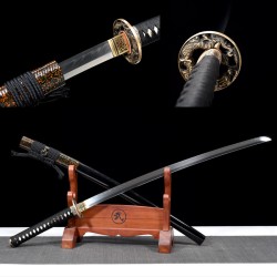 Longquan City Sword Copper T10 Steel Forging Blade Blade Japanese Improved Sword Long Director Cold Weapon 376-432