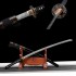 Genuine Longquan City Sword Bai Lian Different Steel Forging Twisting Pattern Retro Japanese Film Corporation Command Sword 376-432