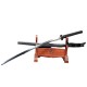 Longquan Sword Retro Spring Steel for Forging Black Single Glot Long Japanese Film Candidates 376-432 Longquan Sword Retro Spring Steel for Forging Black Single Glot Long Japanese Film Candidates 376-432