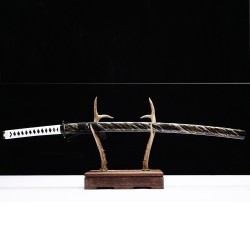 Longquan sword retro manganese steel forging special crafts, vehicle all-in-one long command knife 376-432