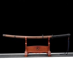 Longquan Sword Retro Steel 50 Steel for Forging Pulling Black Belt Sink Long Nihon-style Candidate 376-432