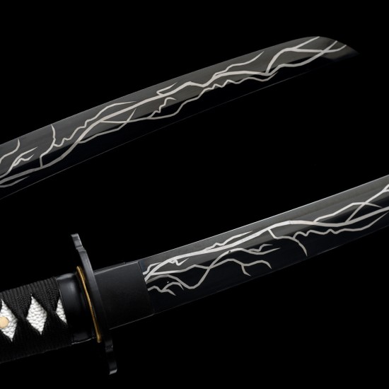 Longquan City Sword Short Manganese Steel Forging Flash Power Black Japanese Film Corporation Command Sword Cold Weapon Unblesick Longquan City Sword Short Manganese Steel Forging Flash Power Black Japanese Film Corporation Command Sword Cold Weapon Unblesick