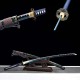 Foreign trade explosion recommended film and television props, high manganese steel pattern steel forging Japanese imitation knife command knife 376-432
