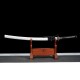 Longquan City Sword Bai Steel Folding Forging Japanese-style Imitation Sword Command Sword Film and Television Prop Cold Weapon 376-432