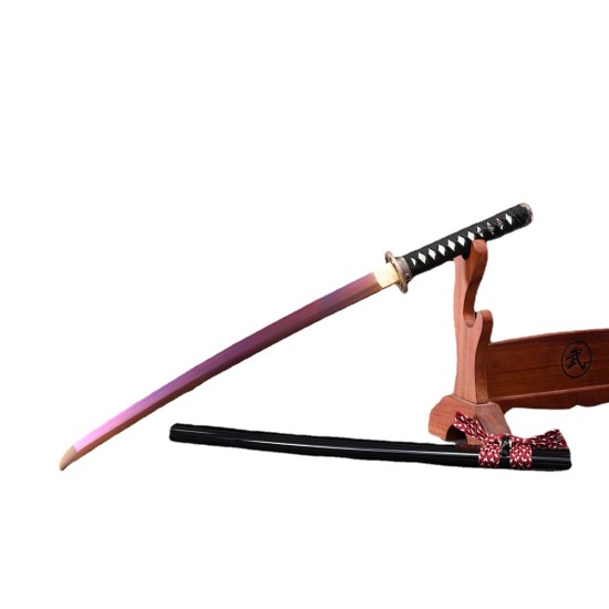 Longquan Sword Retro Shop Spring Steel Baked Purple Mid-style Japanese-style Imitation Knife Corporation 376-432 Longquan Sword Retro Shop Spring Steel Baked Purple Mid-style Japanese-style Imitation Knife Corporation 376-432