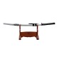 Longquan City Sword High Carbon Steel Forging Ancient Fatter Driven Double Sligue Japanese Model Sword Cold weapon 376-432