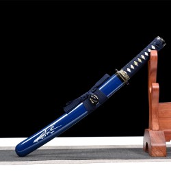 Longquan City Sword Short Sword T10 Steel for Forging Turbal Blade Blade Vehicle Decades Japanese-style Command Sword 376-432