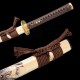 Longquan City Sword Hundred Refine Tattipure Forging Copper Basic Blue Japanese Research Sword Command Knife 376-432