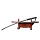 Longquan Sword Retro Steel 50 Steel for Forging Pulling Black Belt Sink Long Nihon-style Candidate 376-432