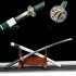 Genuine Longquan City, sword manganese steel forging mirror long Japanese imitation sword command knife cold weapon 376-432